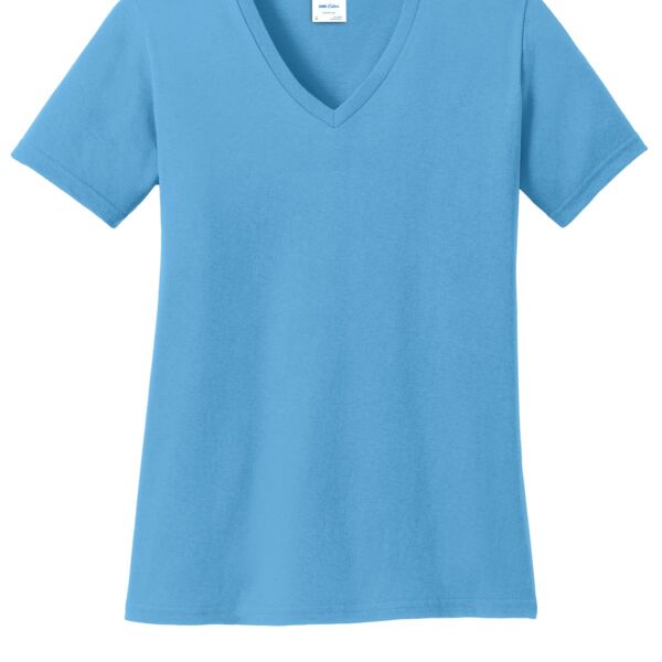Women's Core Cotton V Neck Tee Thumbnail