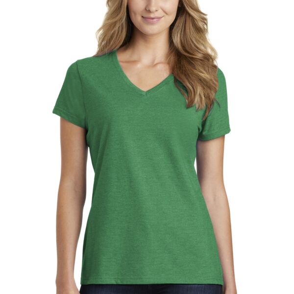 ® Ladies Fan Favorite ™ Blend V Neck Tee Thumbnail