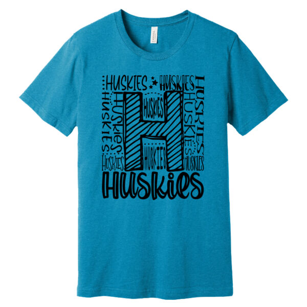 Adult Unisex Heather CVC Short Sleeve Tee Thumbnail