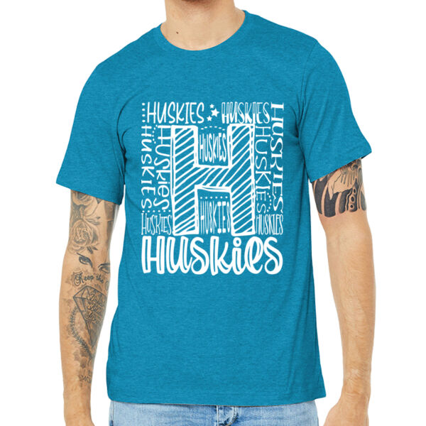 Adult Unisex Heather CVC Short Sleeve Tee  Thumbnail