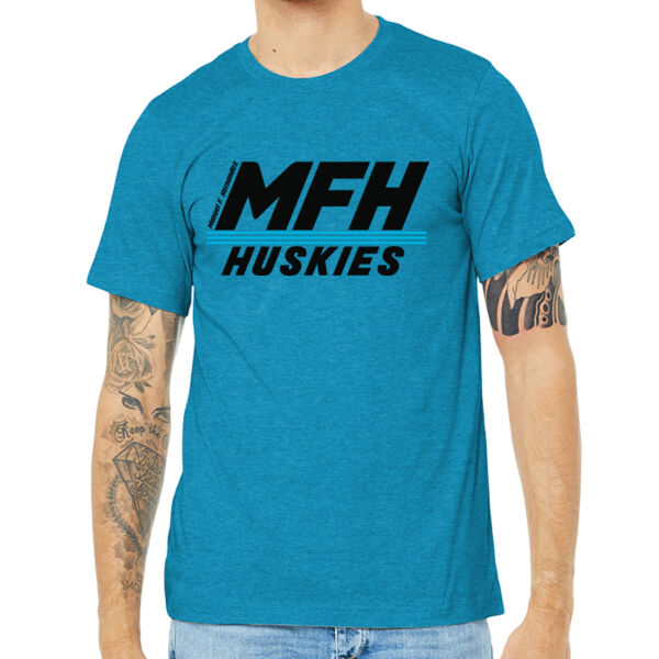 Adult Unisex Heather CVC Short Sleeve Tee  Thumbnail