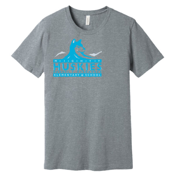 Adult Unisex Heather CVC Short Sleeve Tee Thumbnail