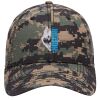 OTTO CAP Digital Camouflage 6 Panel Low Profile Baseball Cap Thumbnail